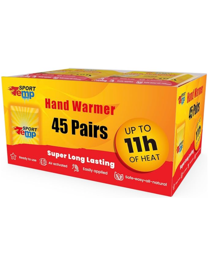 A box of hand warmers.